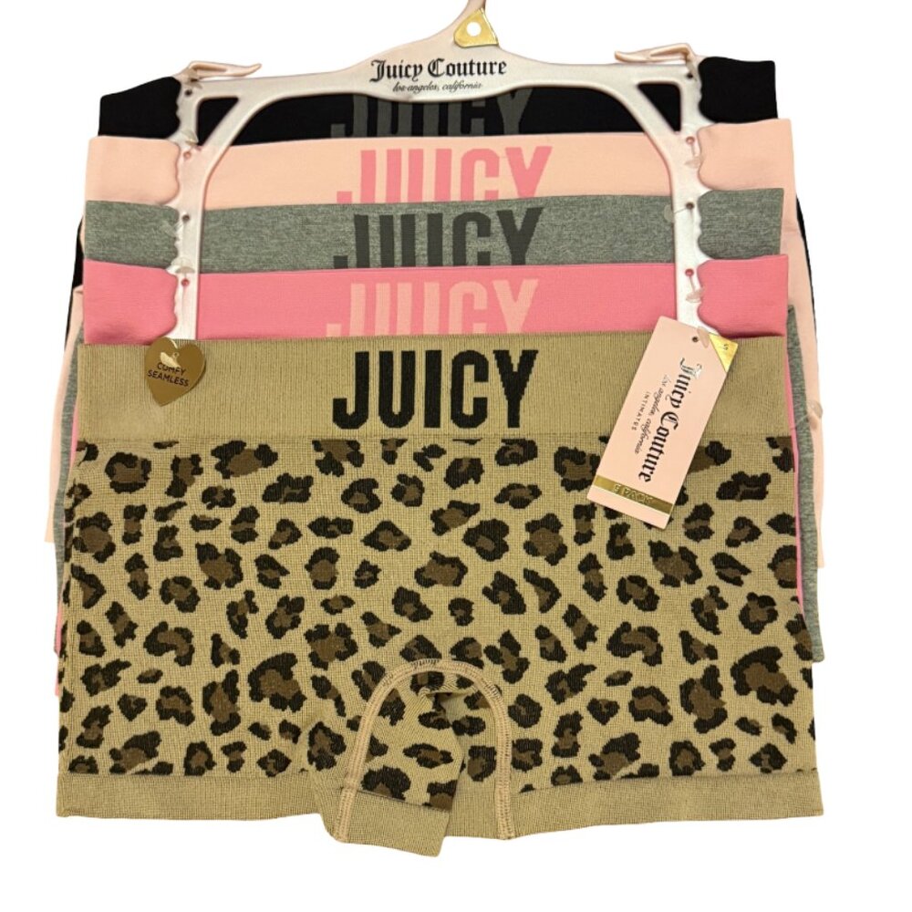 Juicy Couture 5-Pack Seamless Shaping Shorts